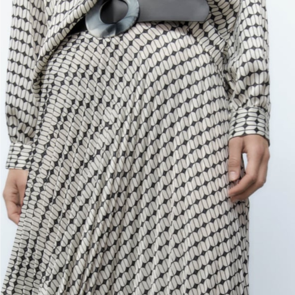 New Zara midi skirt